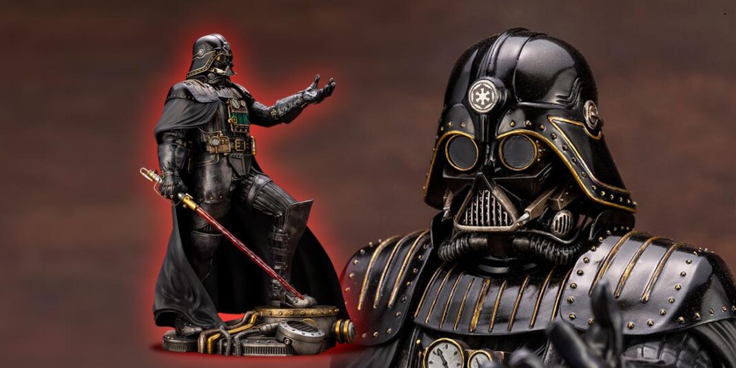 statua darth vader steampunk