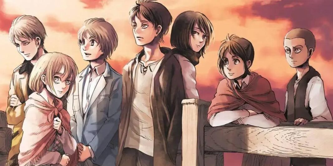 attacco dei giganti manga