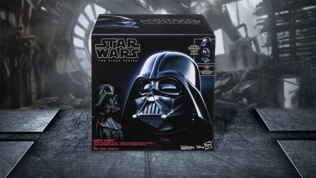 casco darth vader hasbro