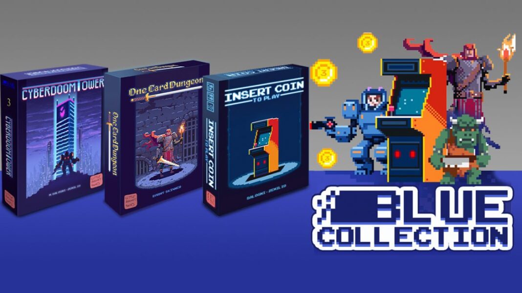 Blue collection little rockets