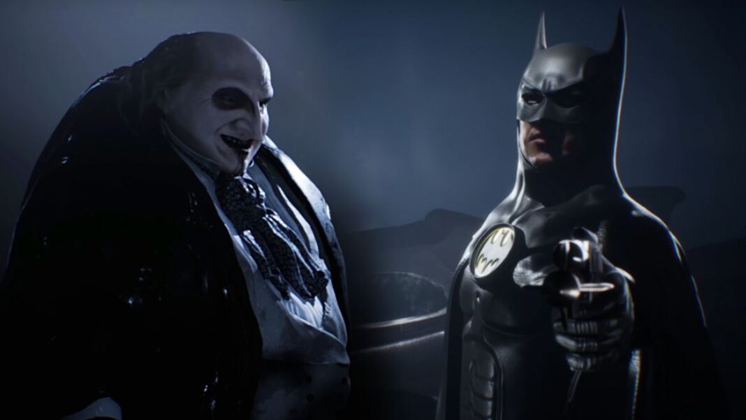 i am batman videogame burton