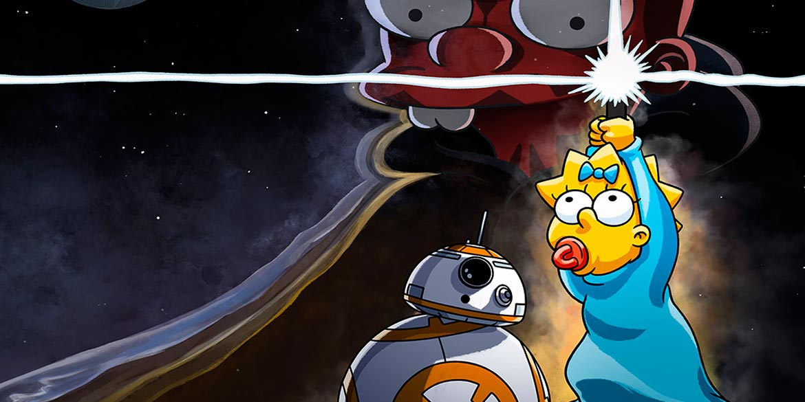 star wars day 2021 disney plus i simpson