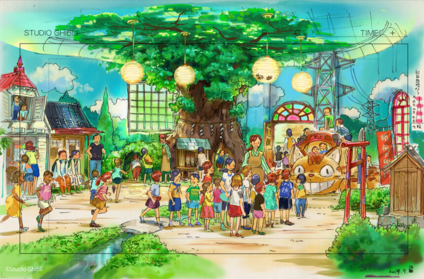 Studio Ghibli parco Totoro