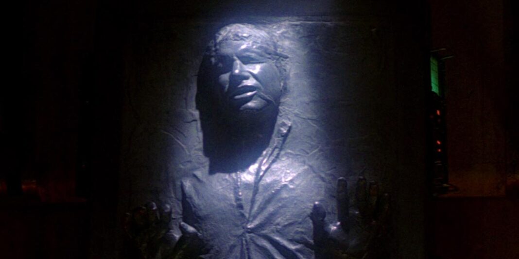 han solo nella carbonite