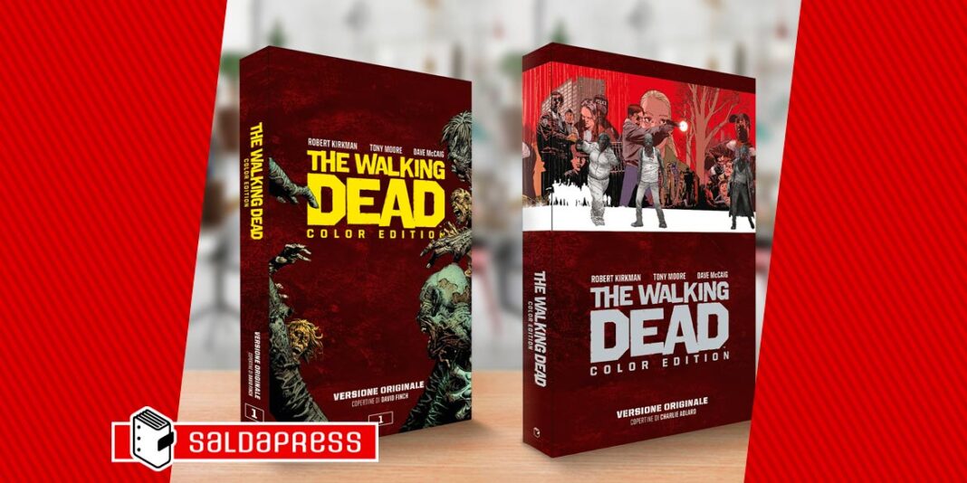 the walking dead color edition slipcase