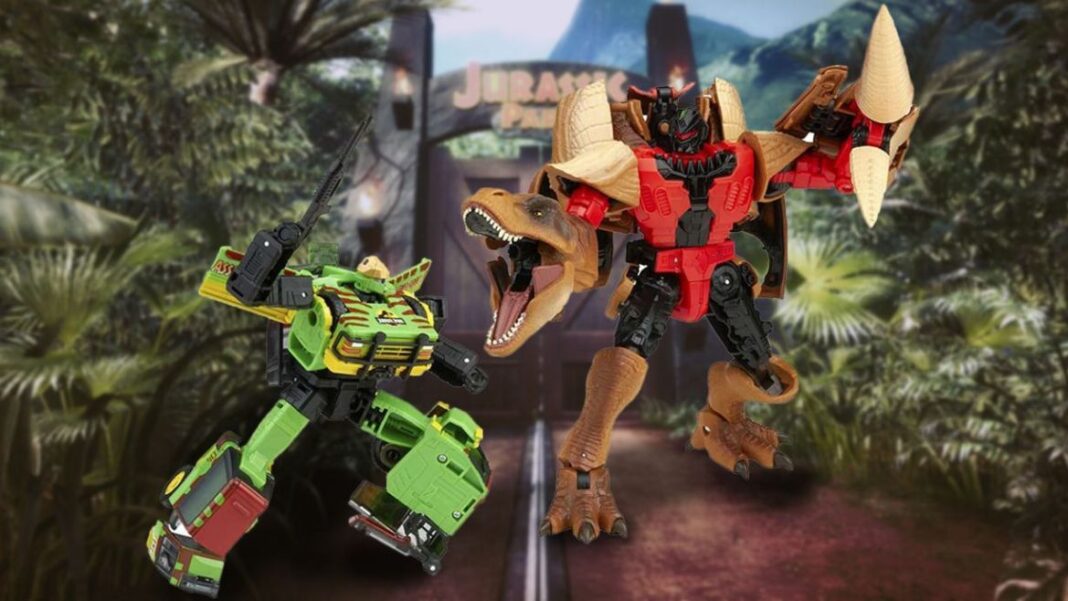 transformers jurassic park