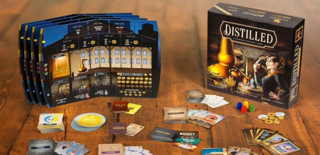 distilled gioco da tavolo