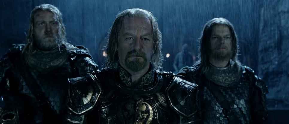 the two theoden towers