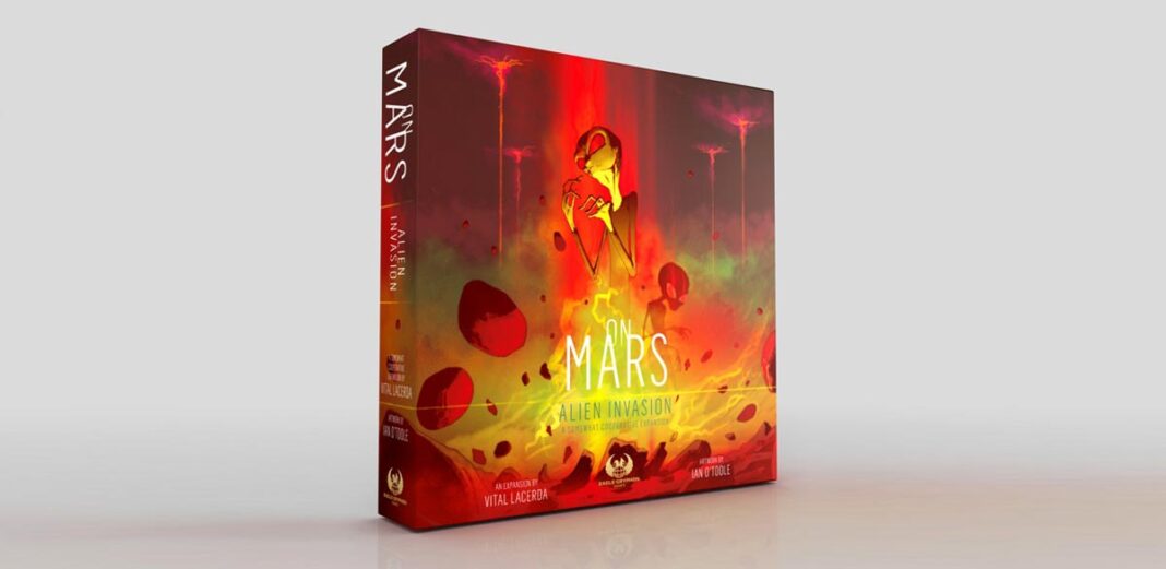 on mars Alien Invasion gioco da tavolo