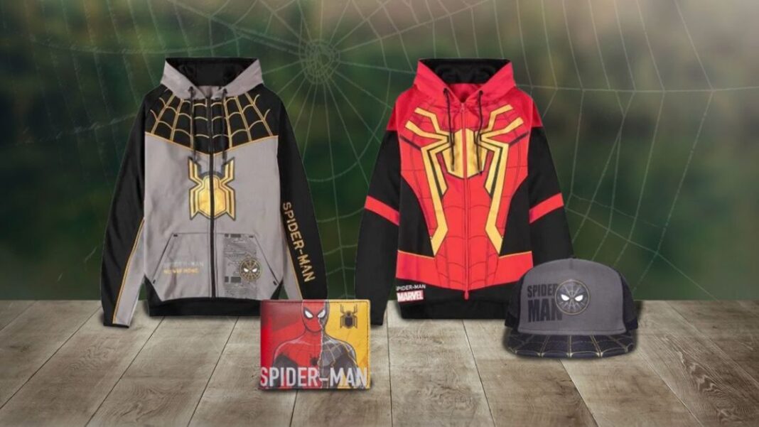 Spider Man No Way Home collezione abbigliamento
