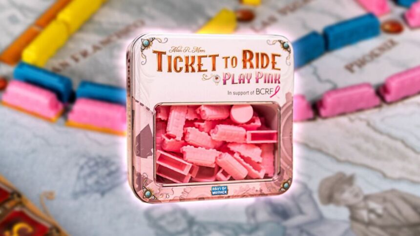Ticket to ride Pink