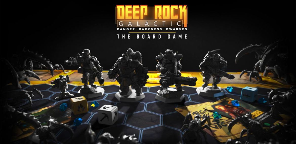 Deep Rock Galactic gioco da tavolo boardgame