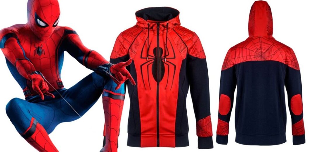 felpa spider man