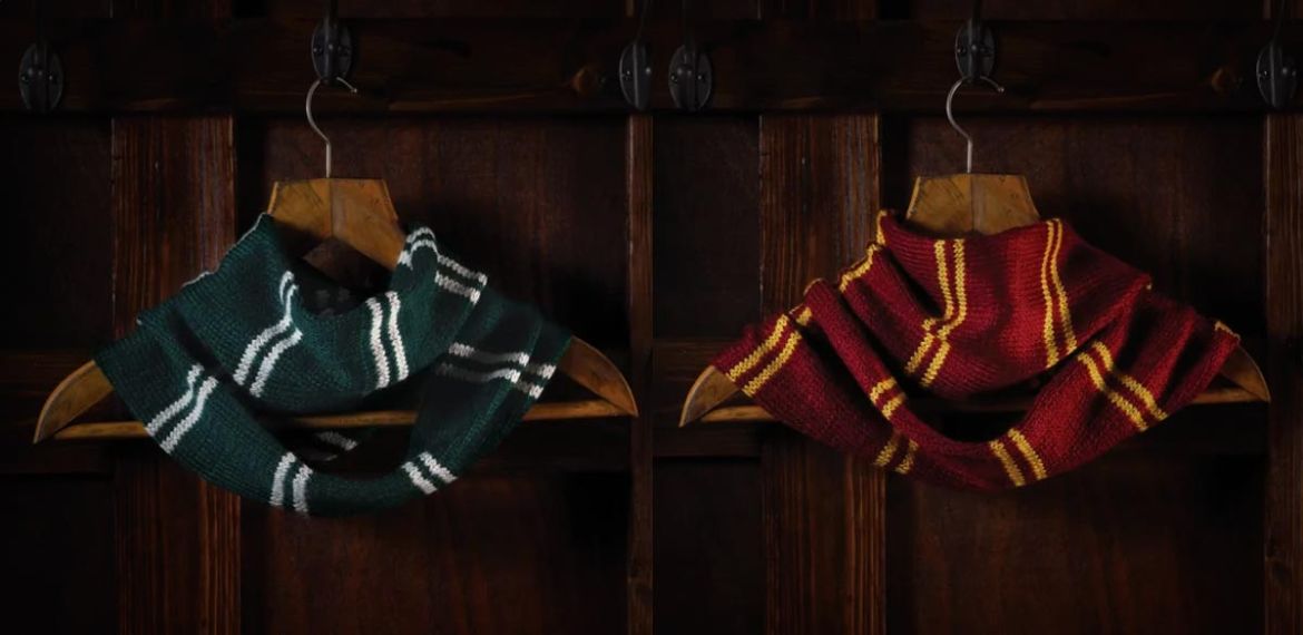 kit uncinetto sciarpe hogwarts