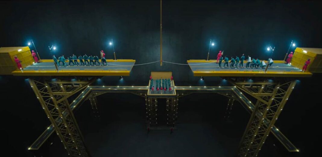 tiro alla fune squid game