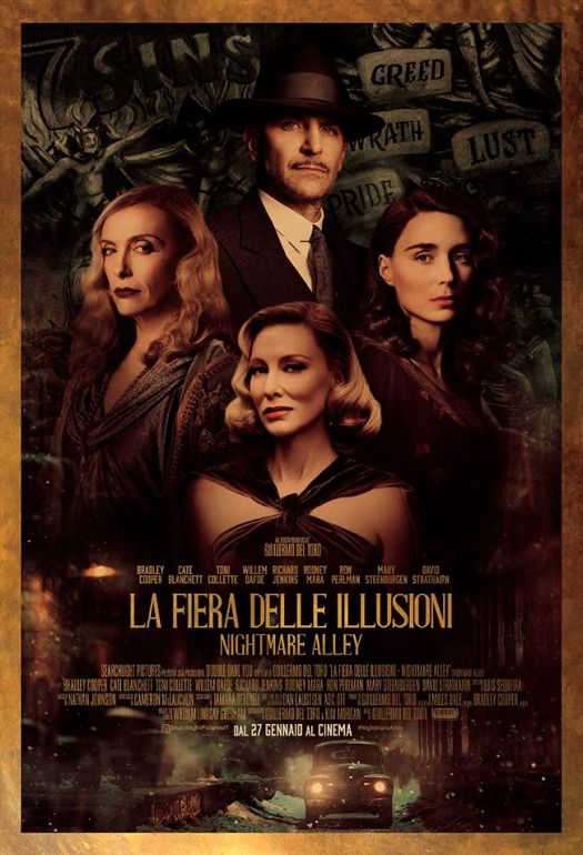 The Fair of Illusions Nightmare Alley poster