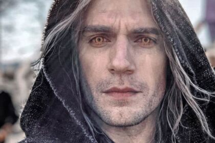 henry cavill as geralt in the witcher 2