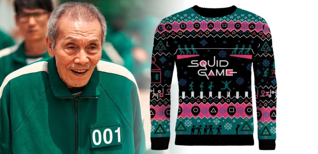 squid game maglione natalizio
