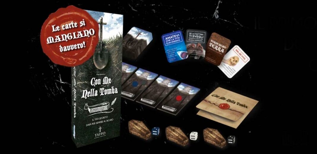 taffo con me nella tomba gioco da tavolo