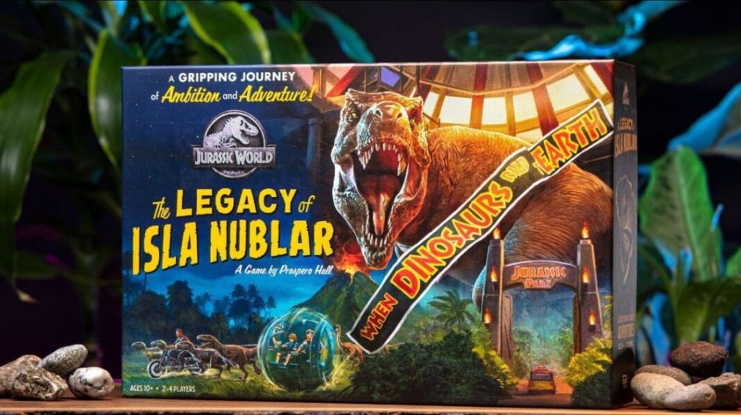 Jurassic world gioco da tavolo Legacy