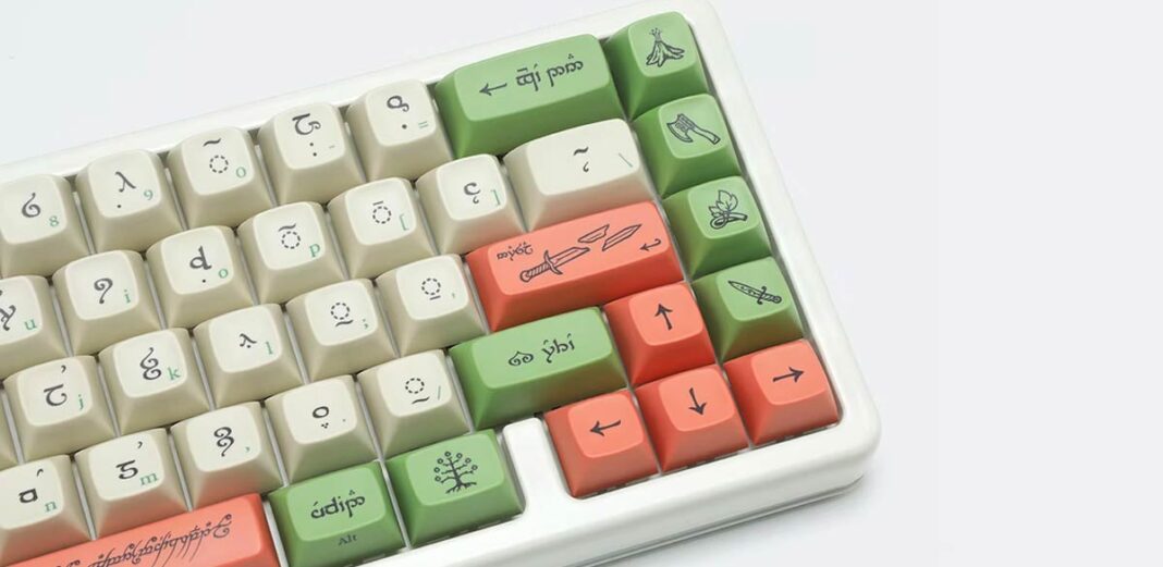 tastiera elfica per pc