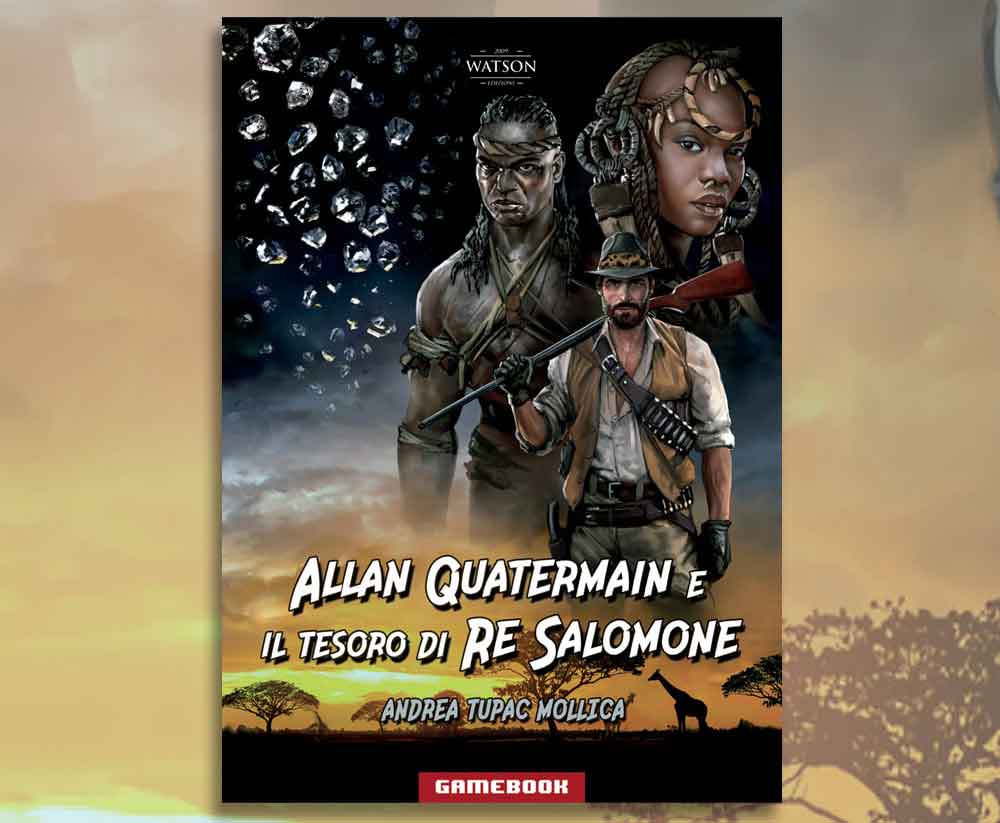 allan quatermain tesoro re salomone librogame