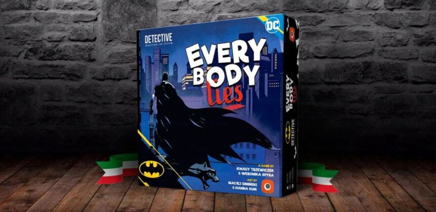 Batman Everybody lies gioco da tavolo
