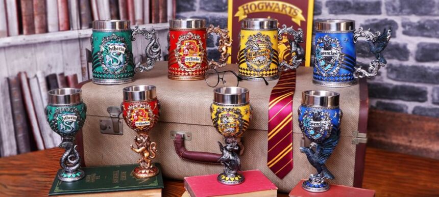 Harry Potter Boccali calici case di hogwarts