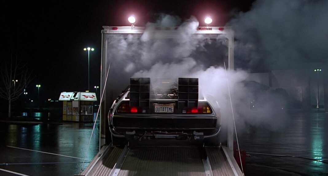 DeLorean Ritorno al Futuro