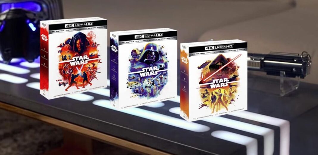 collezione home video saga star wars