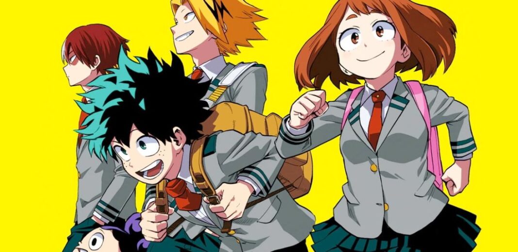 my hero academia manga