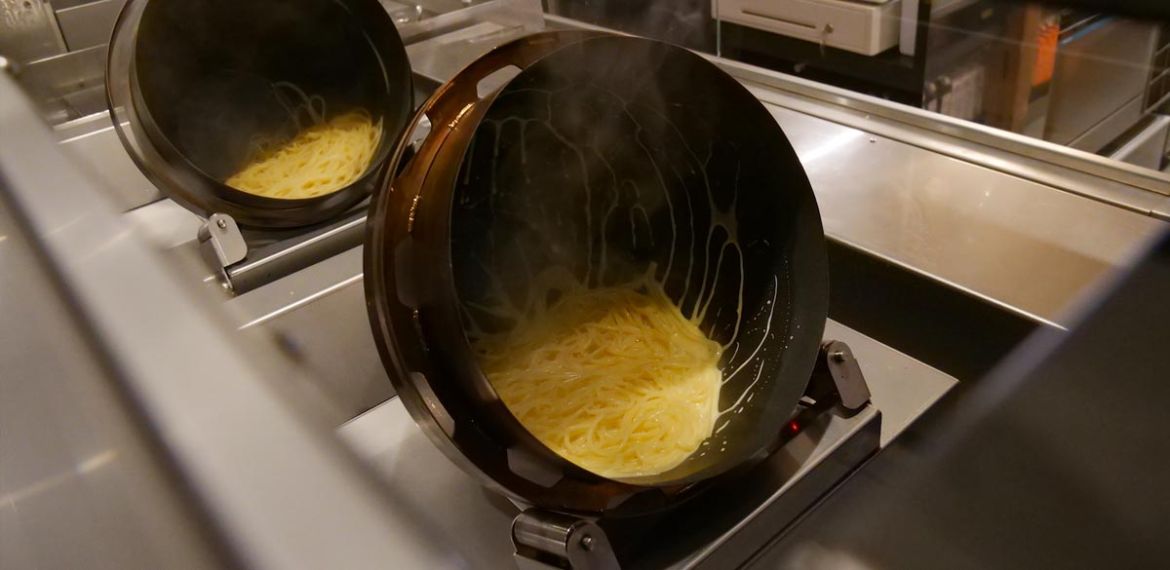 p robo robot cucina spaghetti tokyo