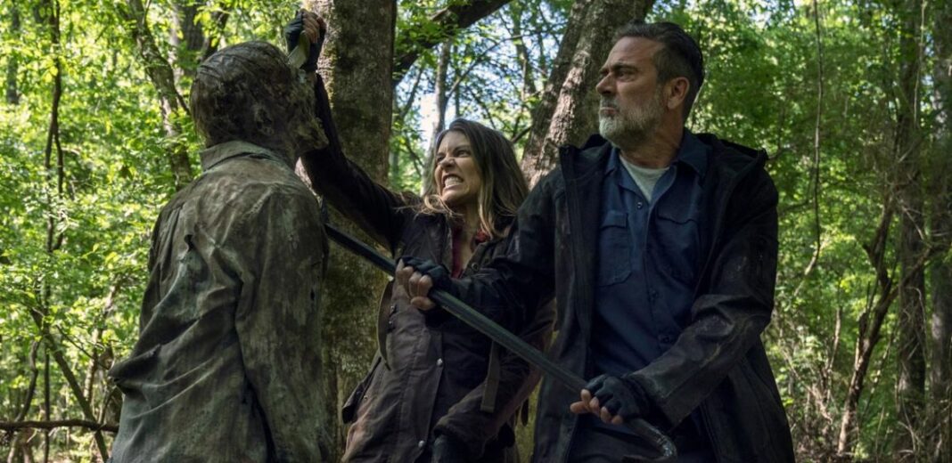 maggie e Negan nel finale di The Walking Dead