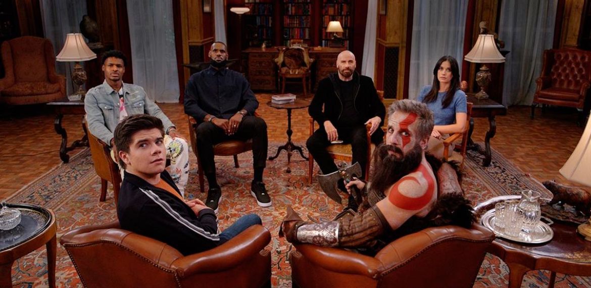 God of War Ragnarok Ben Stiller John Travolta LeBron James