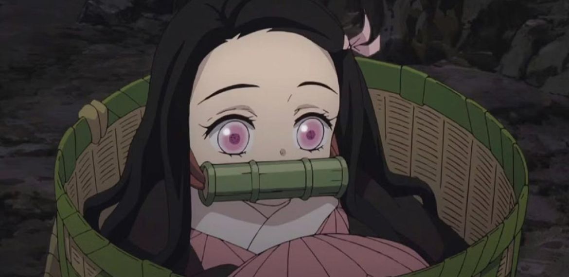 nezuko kamado demon slayer blocca metropolitana città del messico