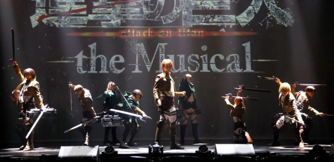 attacco dei giganti musical