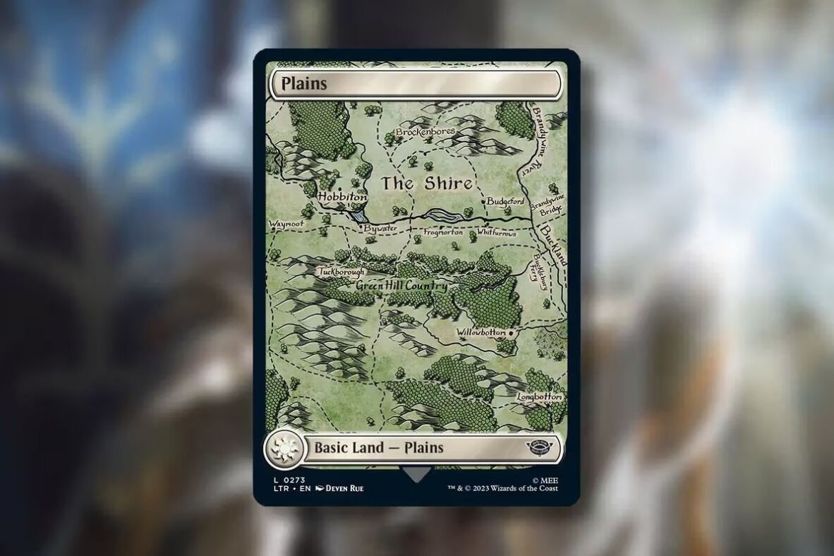 Terra base magic the gathering il signore degli anelli