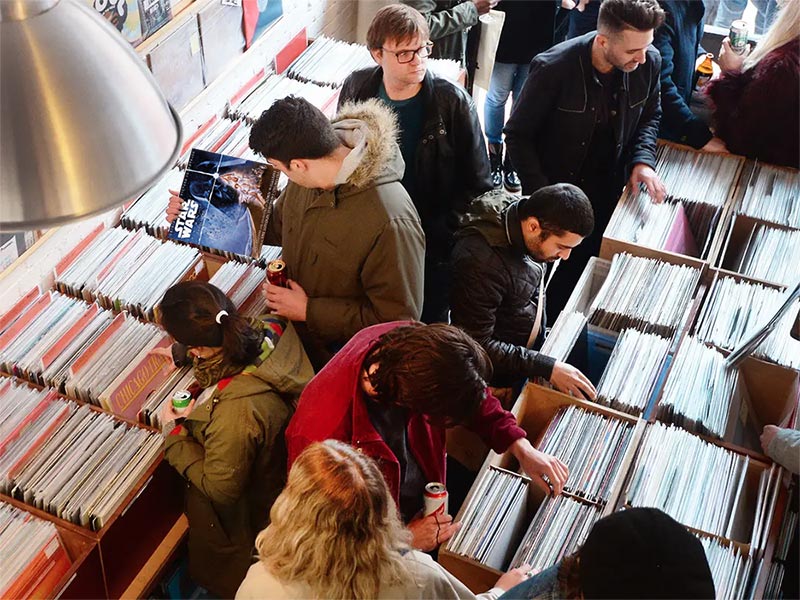 mercatino dischi vinile