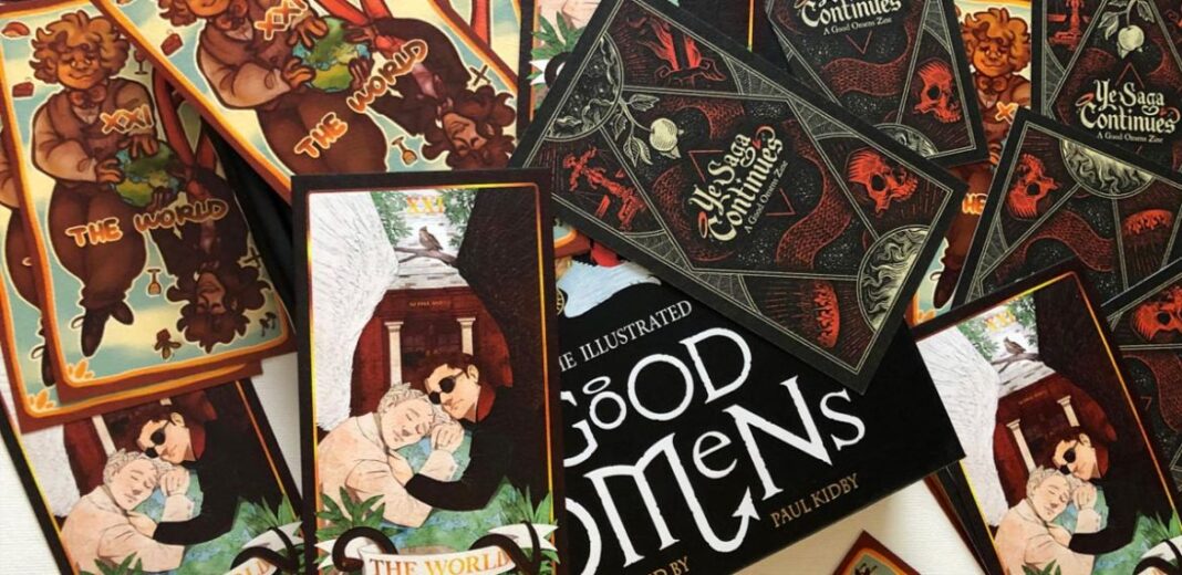 Good Omens gioco di carte