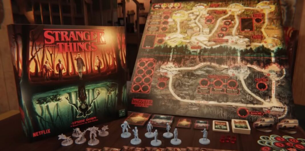 Stranger Things The Upside Down Gioco da Tavolo
