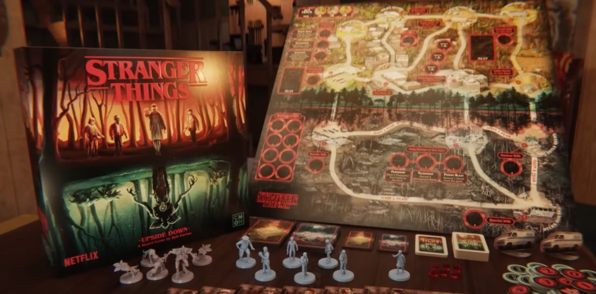Stranger Things The Upside Down Gioco da Tavolo