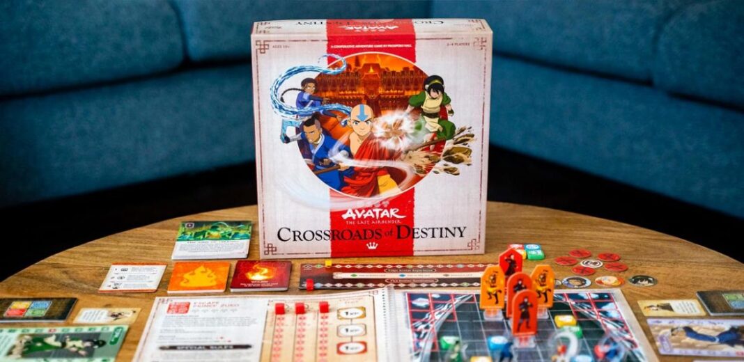 Avatar The Last Airbender Crossroads of Destiny gioco da tavolo