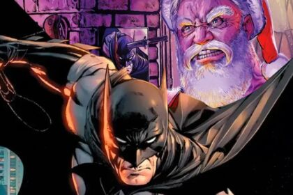 batman e babbo natale fumetto Batman Santa Claus Silent Knight