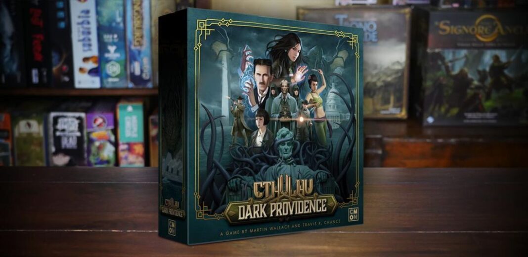 Cthulhu Dark Providence gioco da tavolo CMON