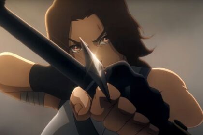 Tomb Raider The Legend of Lara Croft anime Netflix cover