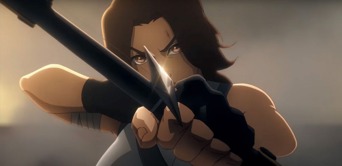 Tomb Raider The Legend of Lara Croft anime Netflix cover