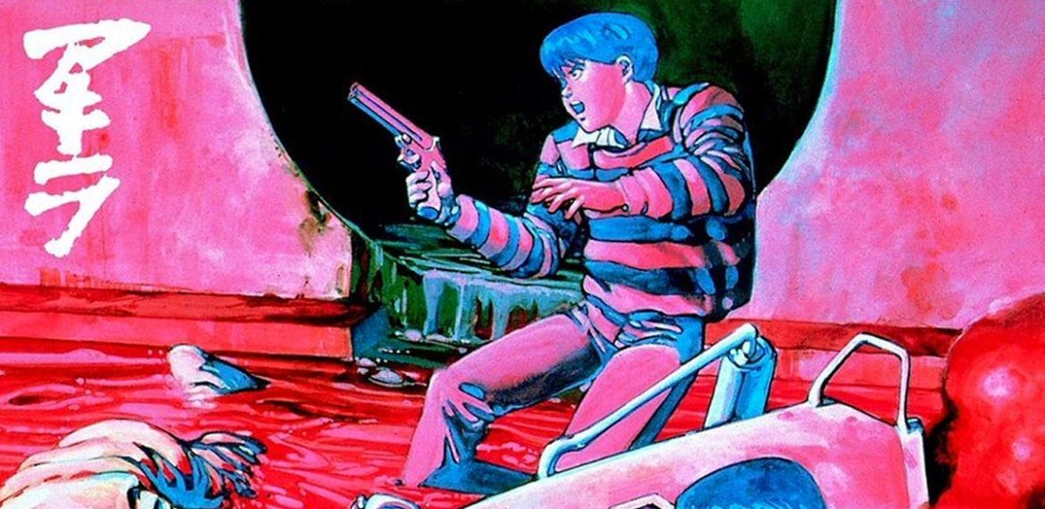 akira copertina manga originale