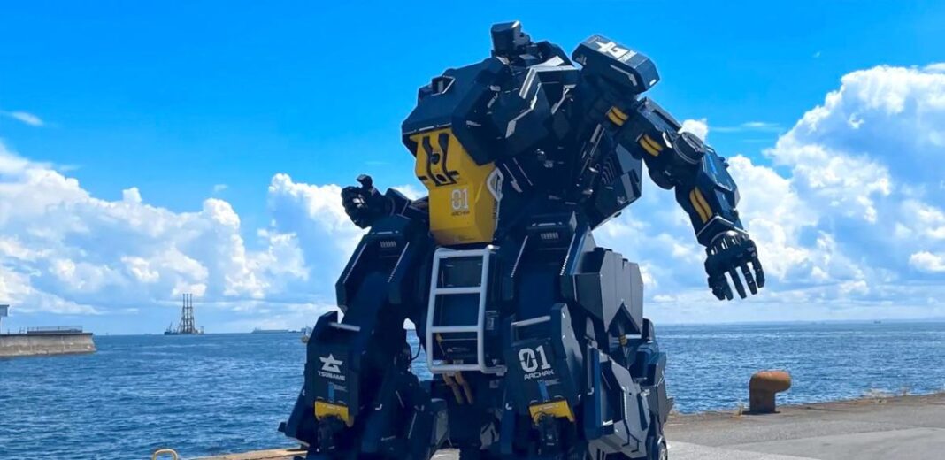 archax mecha stile anime Tsubame Industries