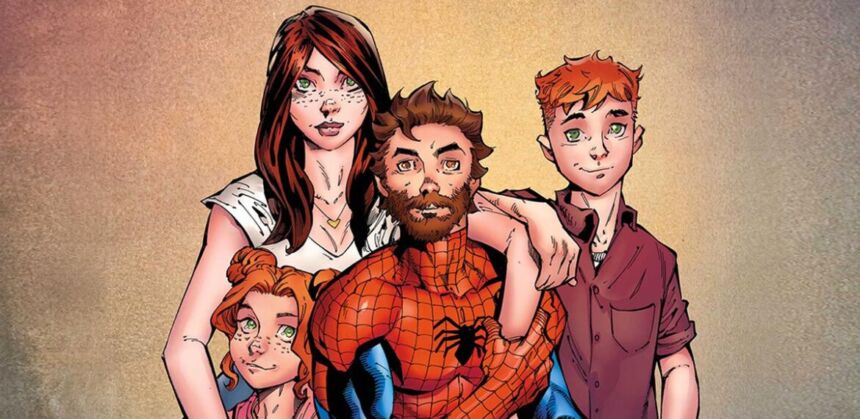 Ultimate Spider Man 2024 famiglia Peter Parker