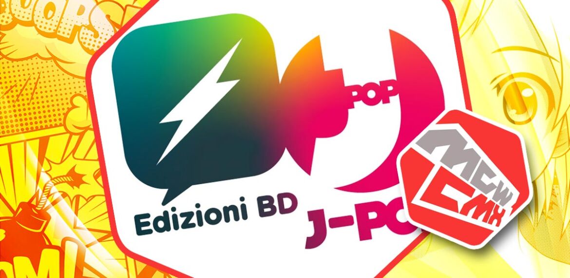 edizioni BD J POP manga cartoomics milan games week